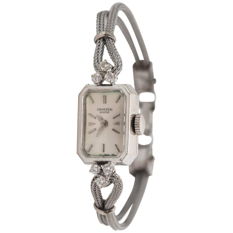 White diamond outlet watch