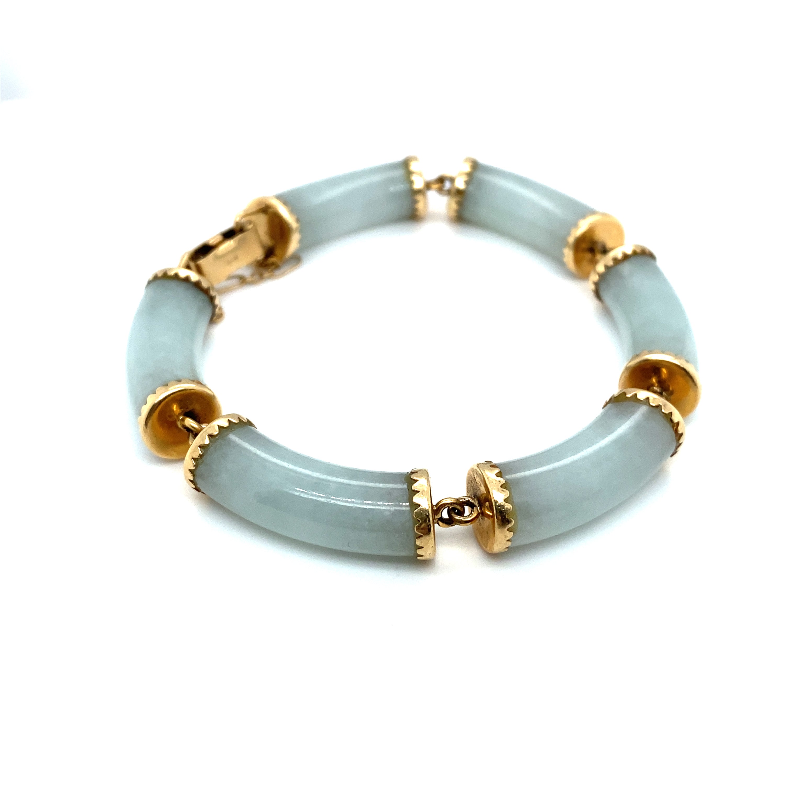 Link bracelet hot sale jade bracelet