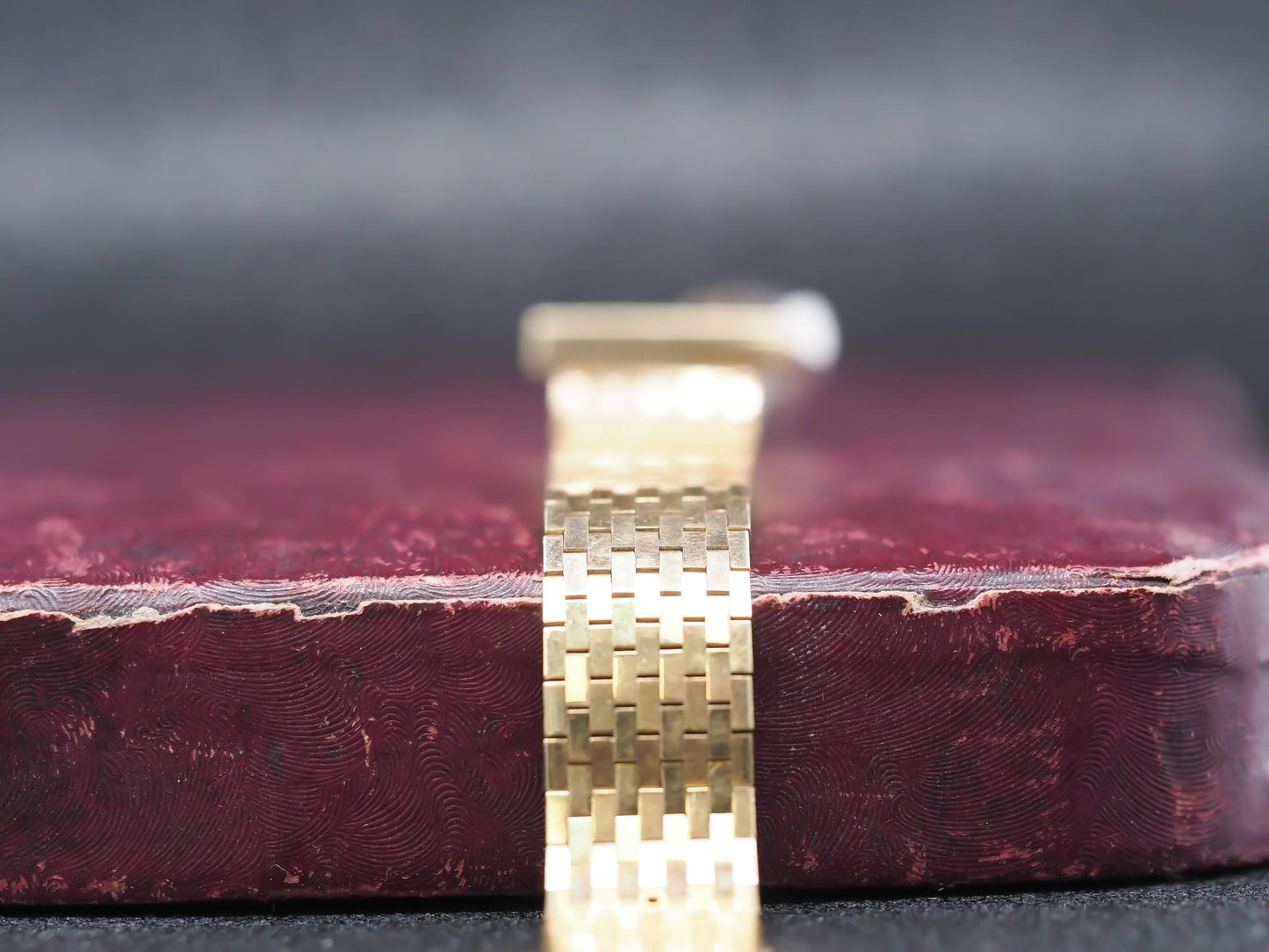 Retro Vintage Tiffany & Co. 14K Yellow Gold Ruby & Diamond Adjustable Belt Ring