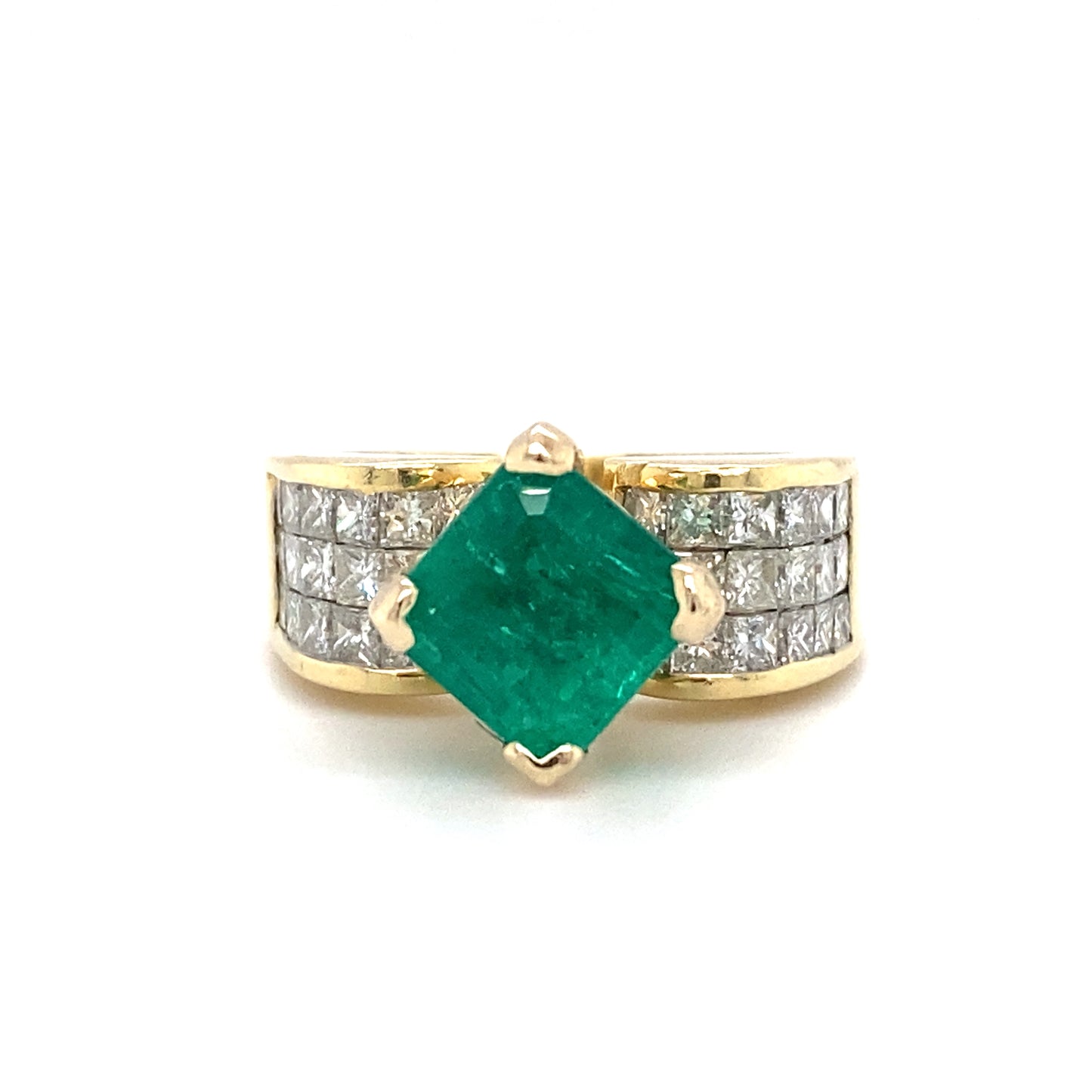 Le Vian 5.0 Carat Emerald and Diamond Ring in 18K Gold