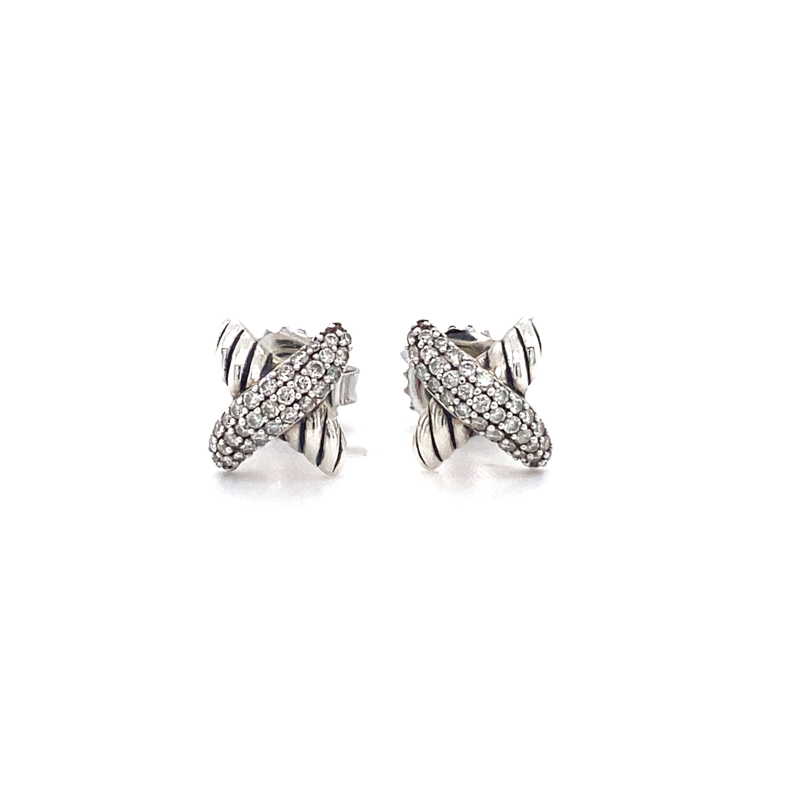 David Yurman x Earrings with Diamonds