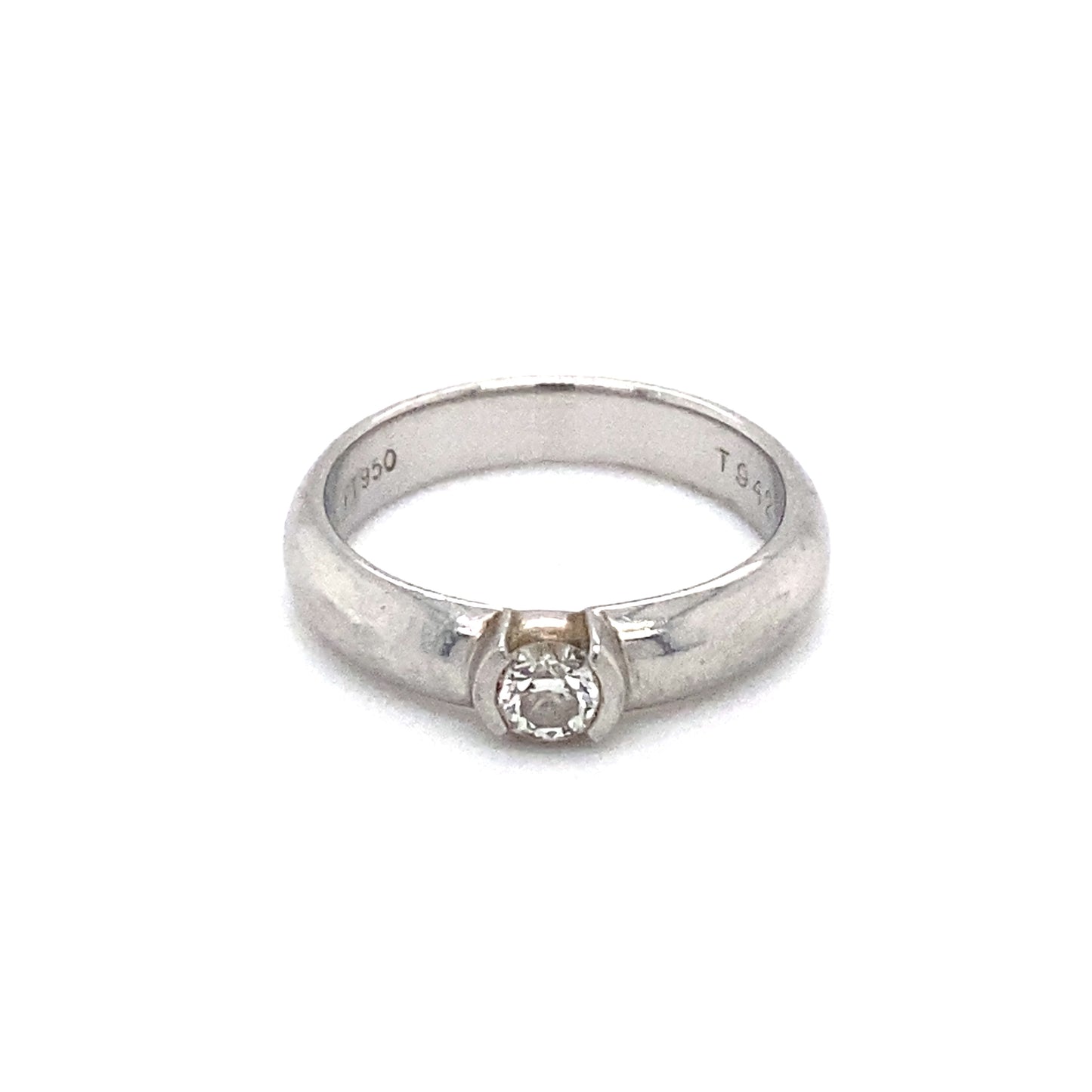Tiffany & Co. 0.21ct Diamond Engagement Ring in Platinum