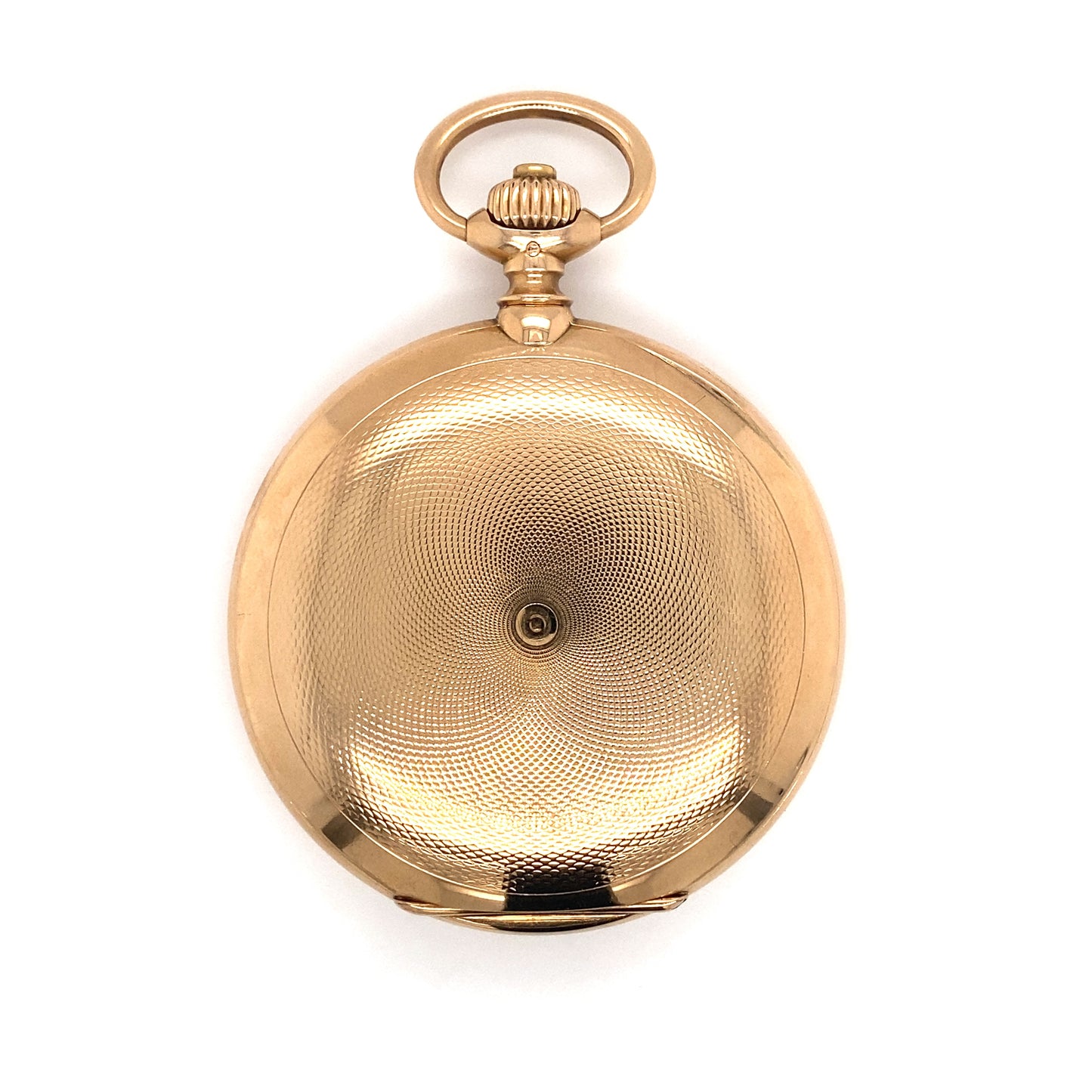 Circa 1920s A. Lange & Sohne Hunter Case Pocket Watch in 18K Gold