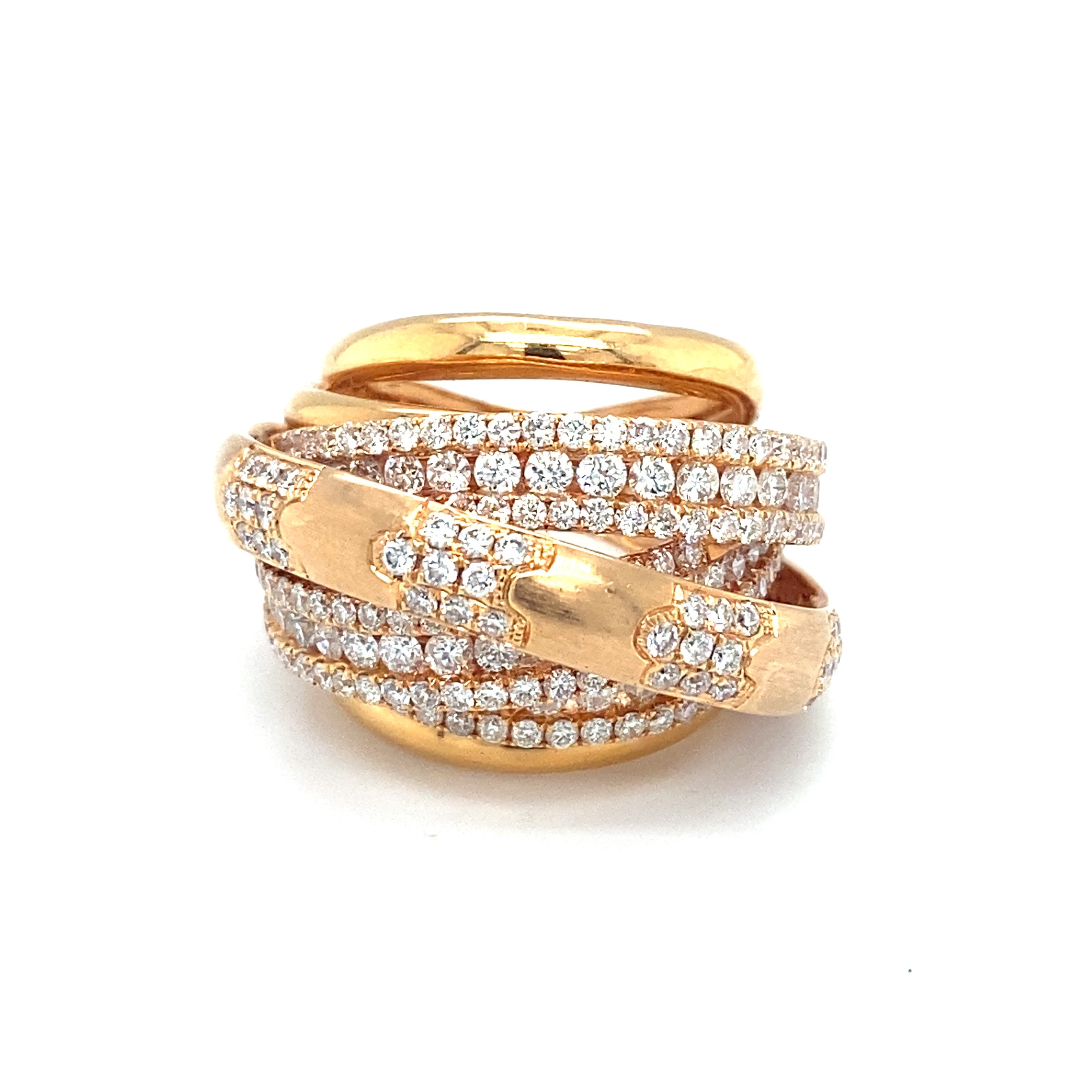 98% Flower 8gm Women Gold Italian Ring, 8 Gram at Rs 100000 in Surat | ID:  2850532202488