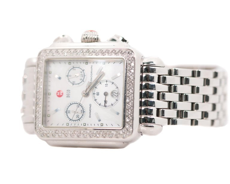 Michele Deco Diamond Watch