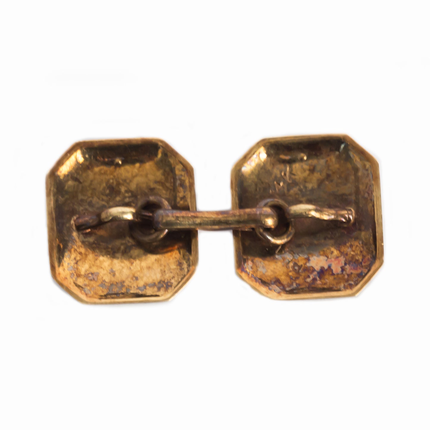 14k Yellow and Platinum Cufflinks