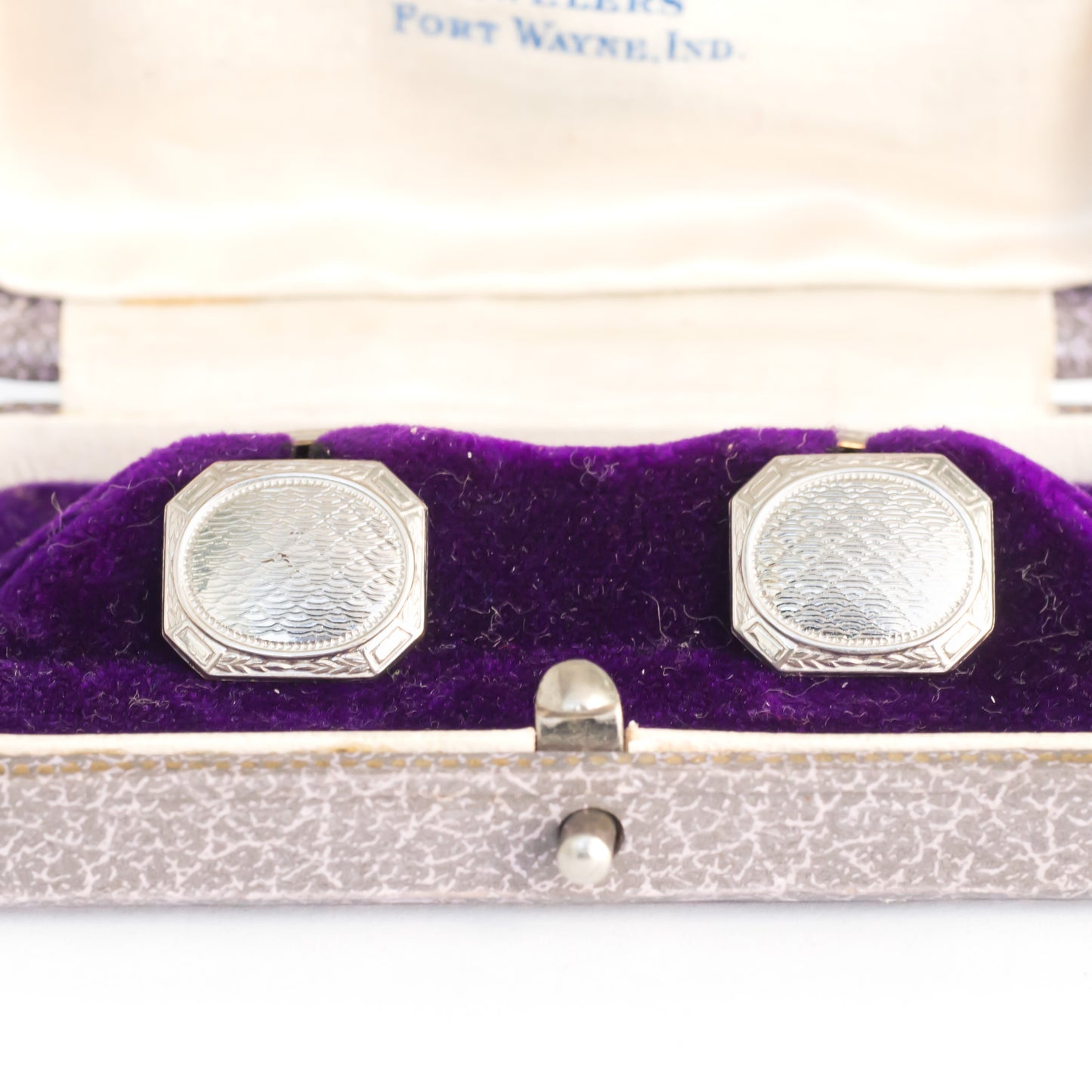 14k Yellow and Platinum Cufflinks