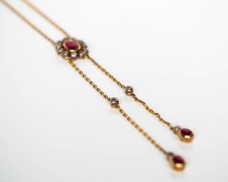 ruby and emerald light weight necklace | Ruby necklace designs, Gold bridal  necklace, Gold fashion necklace